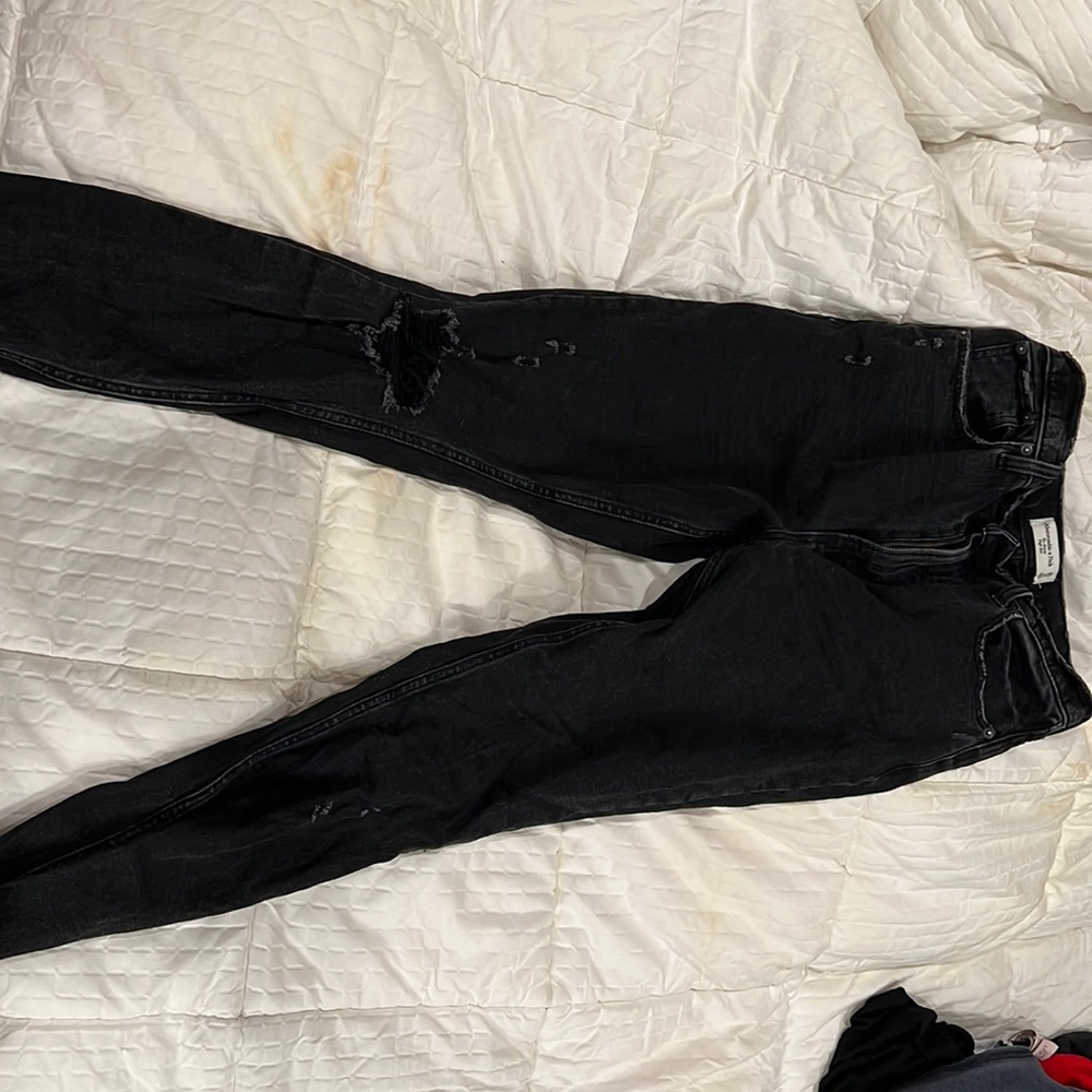 High rise jeans